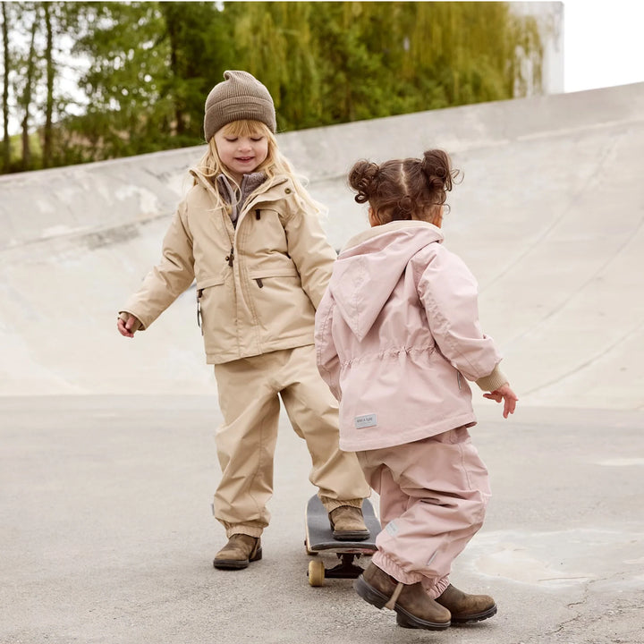 MINI A TURE Kids MATWILAS Snow Ski Pants - Semolina Sand
