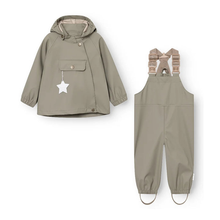MINI A TURE Kids MATWAINIS Rain Set - Vert