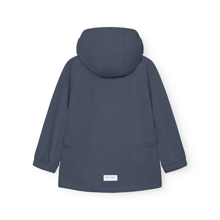 MINI A TURE Kids MATADEN Transitional All Season Softshell Jacket - Ombre Blue