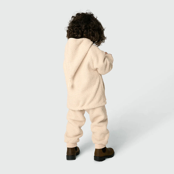 MINI A TURE Kids MATLIFF Teddy Jacket - Angora Cream