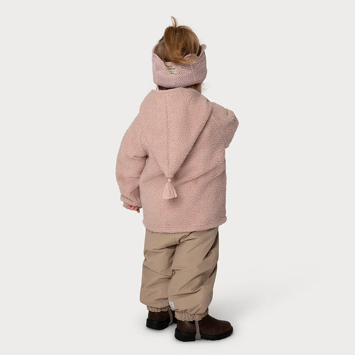 MINI A TURE Kids MATLIFF Teddy Jacket - Adobe Rose