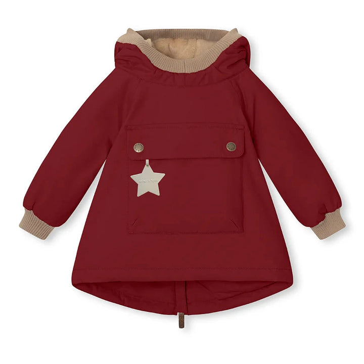MINI A TURE Baby MATBABYWEN Winter Anorak - Red Merlot