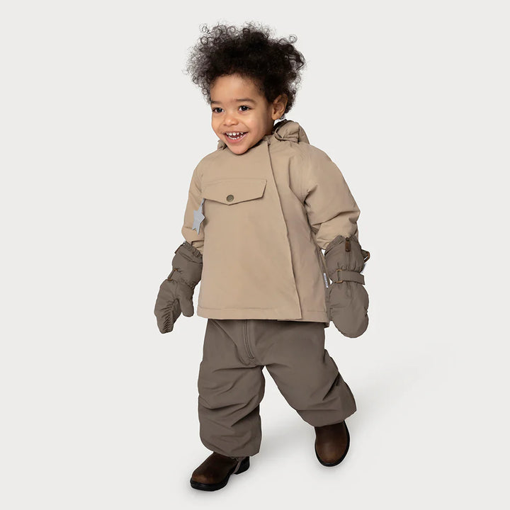 MINI A TURE Kids WANG Winter Jacket - Savannah tan