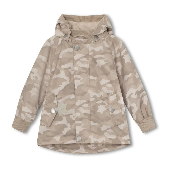 MINI A TURE Kids MATVALON Jacket in Sand Camo