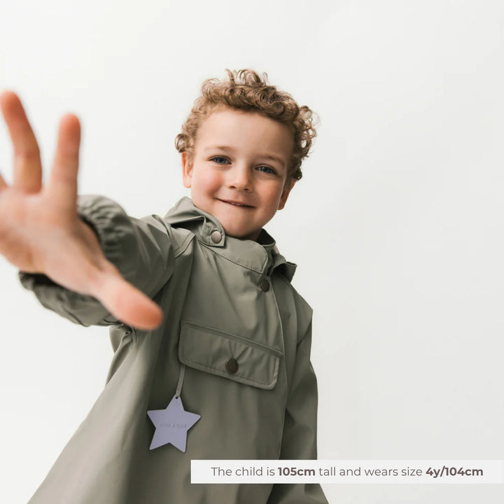MINI A TURE Kids MATWAINIS Rain Set - Vert