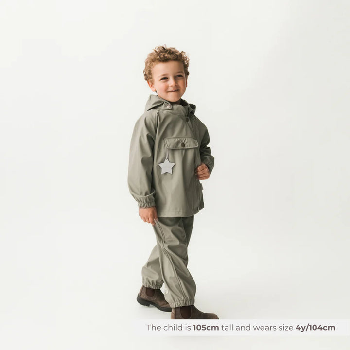 MINI A TURE Kids MATWAINIS Rain Set - Vert