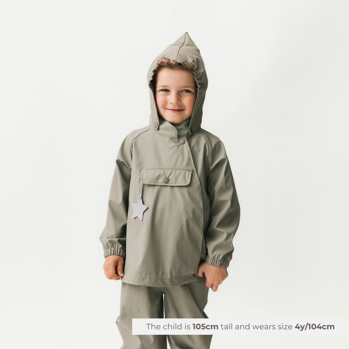 MINI A TURE Kids MATWAINIS Rain Set - Vert