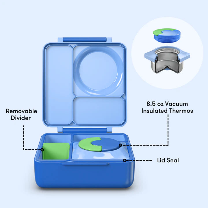 OmieBox Lunch Box - Sea Blue