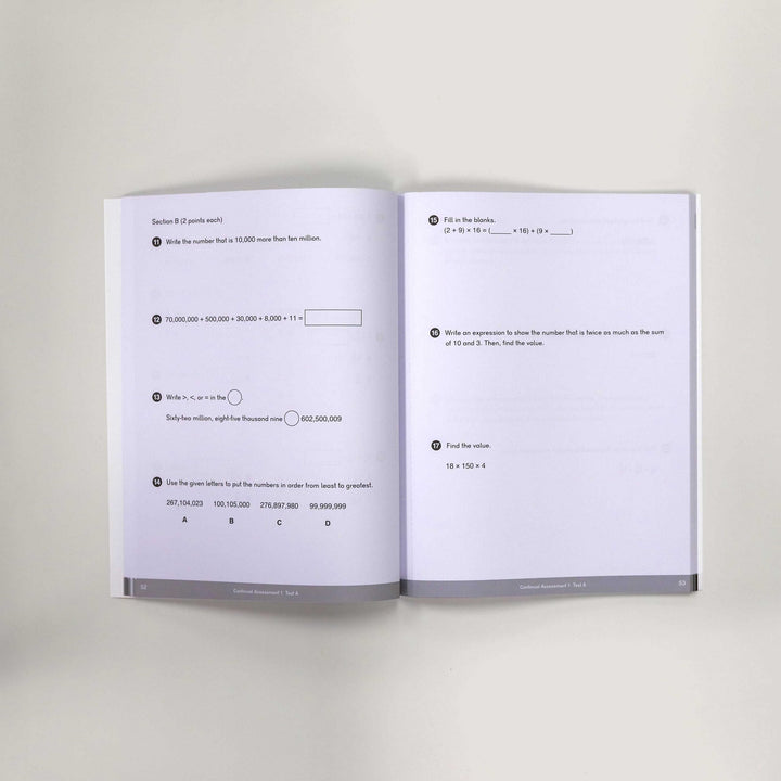 Singapore Math - Dimensions Math Tests 5A