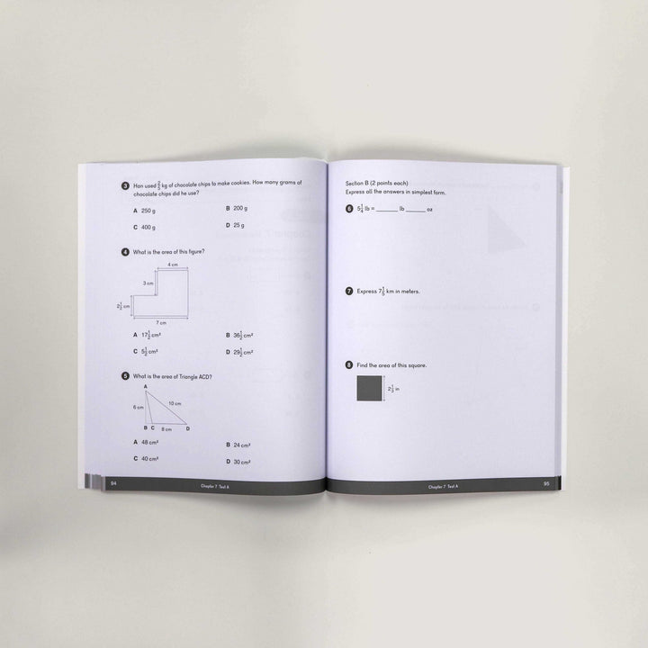 Singapore Math - Dimensions Math Tests 5A