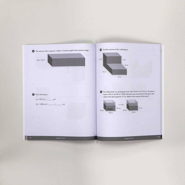 Singapore Math - Dimensions Math Tests 5A