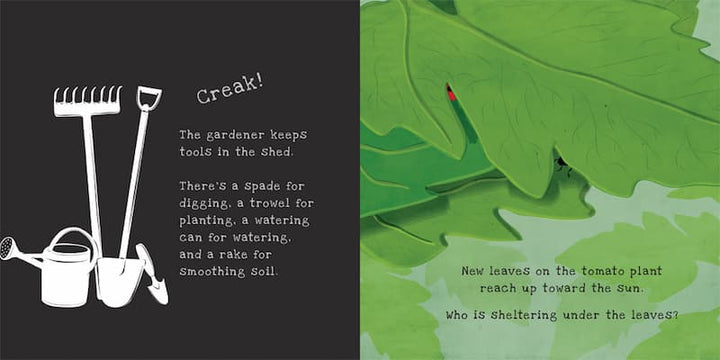 USBORNE Shine-a-Light - Secrets of The Vegetable Garden