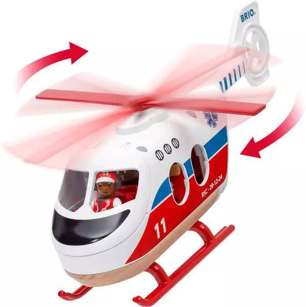 Brio 36022 Rescue Helicopter