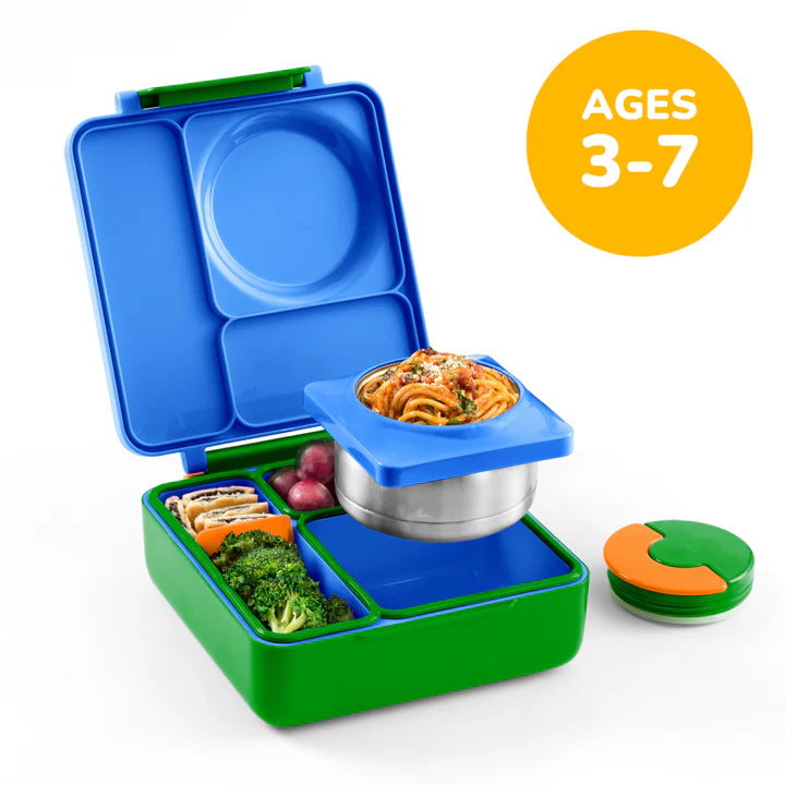 OmieBox Lunch Box - Monster Blue 3-7Y