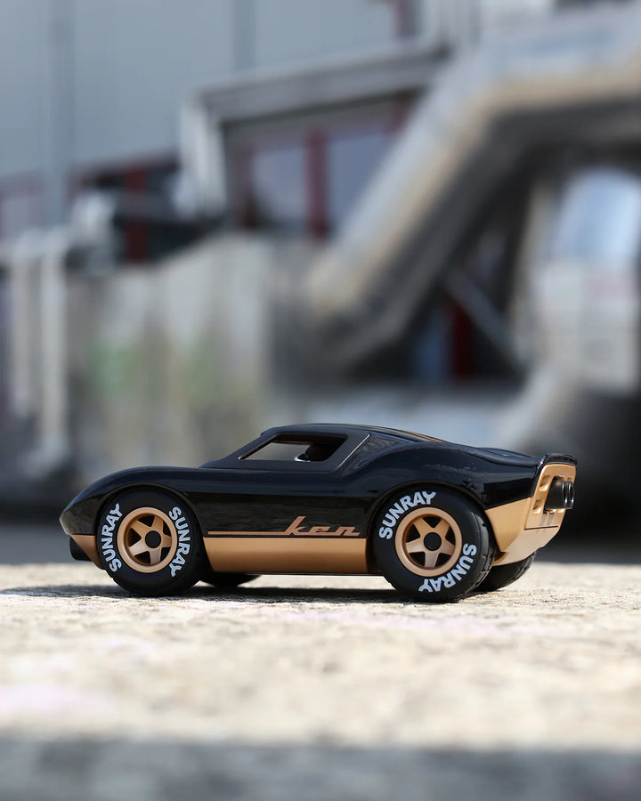 Playforever MINI KEN CAVE Racing Car - Black