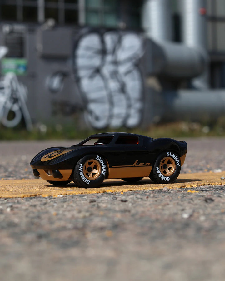 Playforever MINI KEN CAVE Racing Car - Black