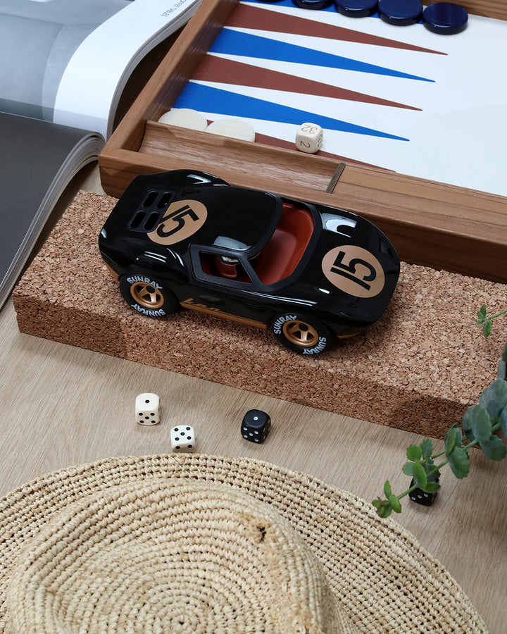 Playforever MINI KEN CAVE Racing Car - Black