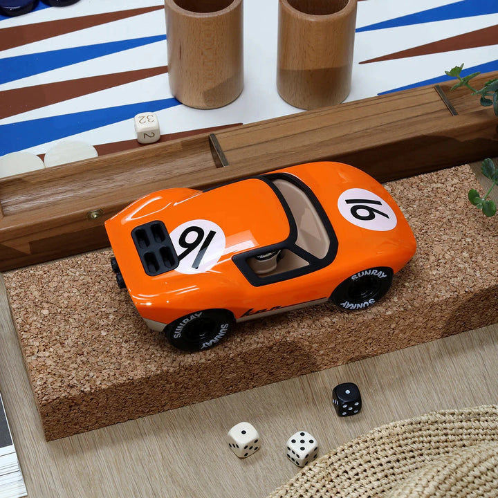Playforever MINI KEN GIBSON Racing Car - Orange