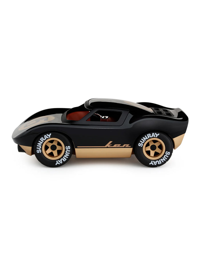 Playforever MINI KEN CAVE Racing Car - Black