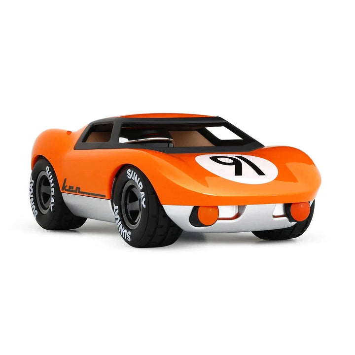 Playforever MINI KEN GIBSON Racing Car - Orange