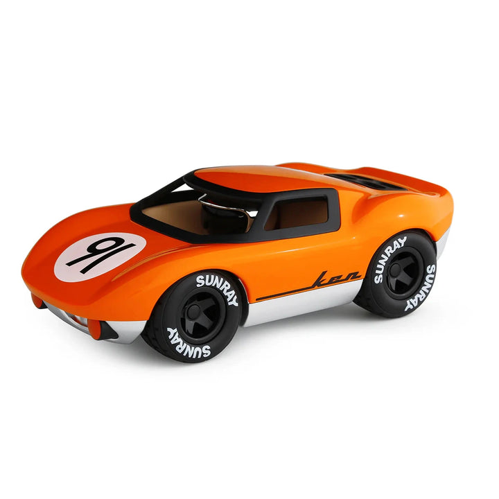 Playforever MINI KEN GIBSON Racing Car - Orange