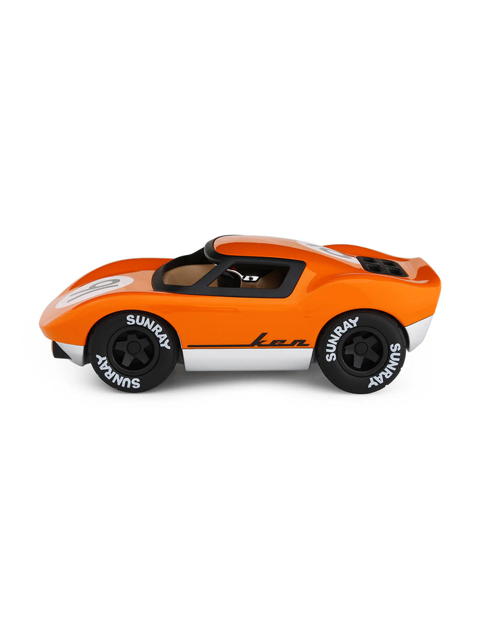 Playforever MINI KEN GIBSON Racing Car - Orange