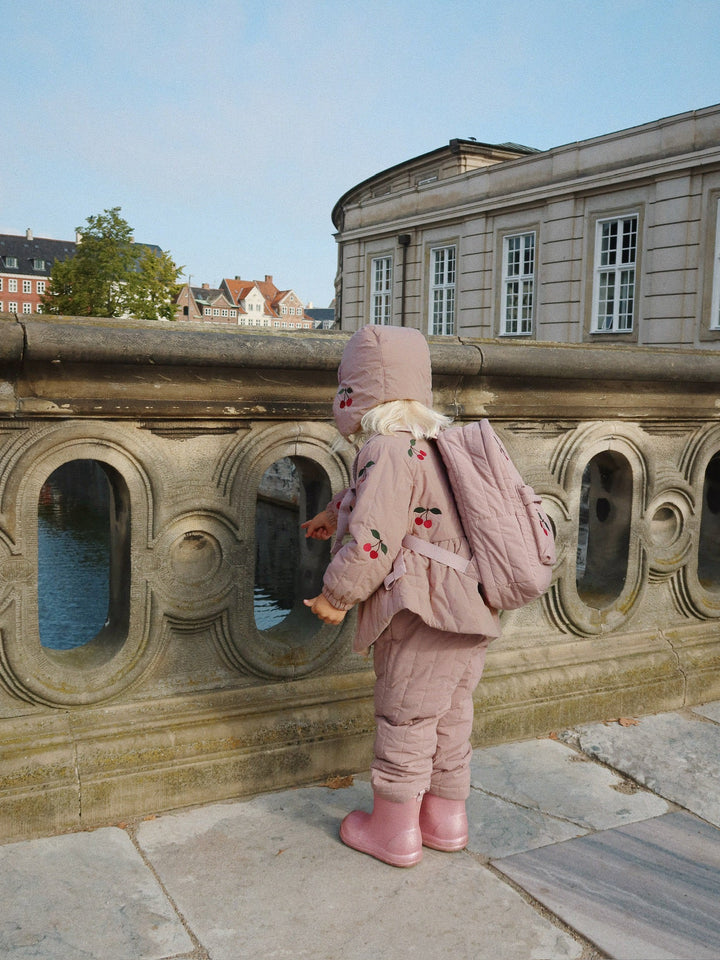 Konges Sloejd Kids Girls JUNA Bomber Jacket - Twilight Mauve