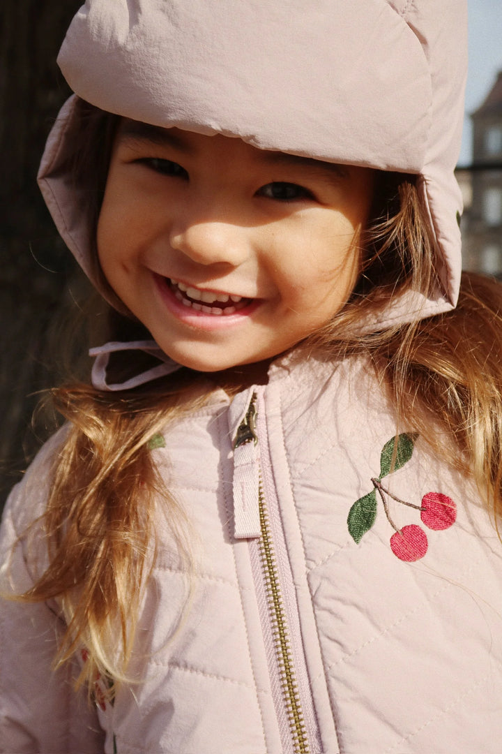 Konges Sloejd Kids Girls JUNA Bomber Jacket - Twilight Mauve