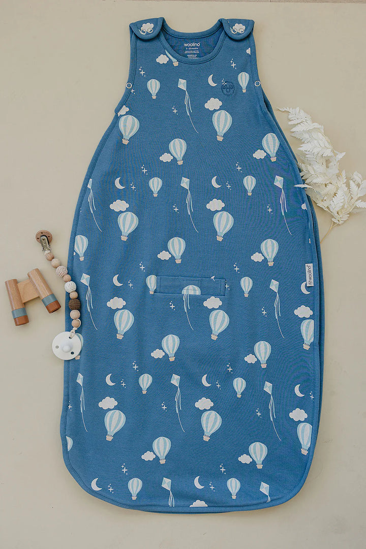 Woolino Merino Wool 4 Season Sleep Bag ULTIMATE - Hot Air Balloon