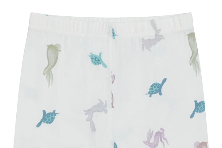 Nest Designs Kids/Baby Two-Piece Long Sleeve PJ Set (Bamboo Jersey) - The Tortoise & The Hare