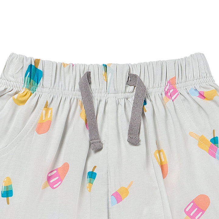 Nest Designs Kids Harem Pants (Bamboo Jersey) - Summer Pops