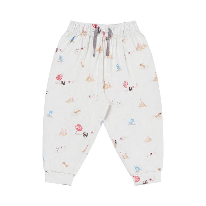 Nest Designs Kids Harem Pants (Bamboo Jersey) - Beach Daze