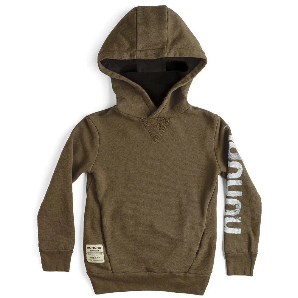 Nununu Kids NINJA HOODIE OLIVE