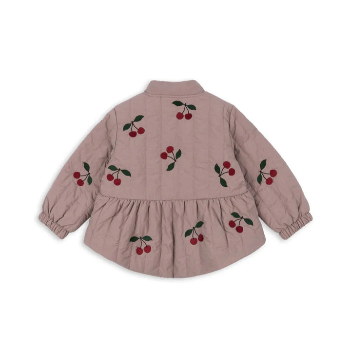 Konges Sloejd Kids Girls JUNA Bomber Jacket - Twilight Mauve