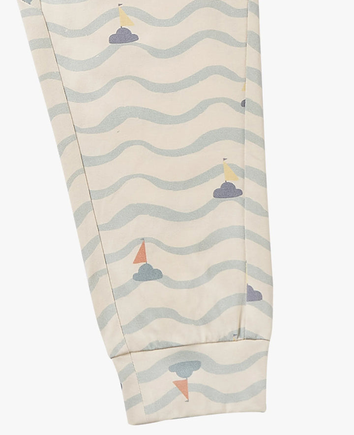 Nest Designs - Petite Revery Kids Quick Dry Cooling Cotton Jogger - Sea La Vie