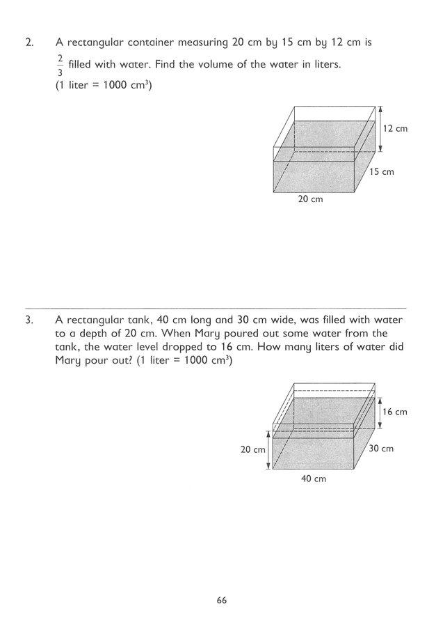 Singapore Math Primary Math Workbook 6B US Edition