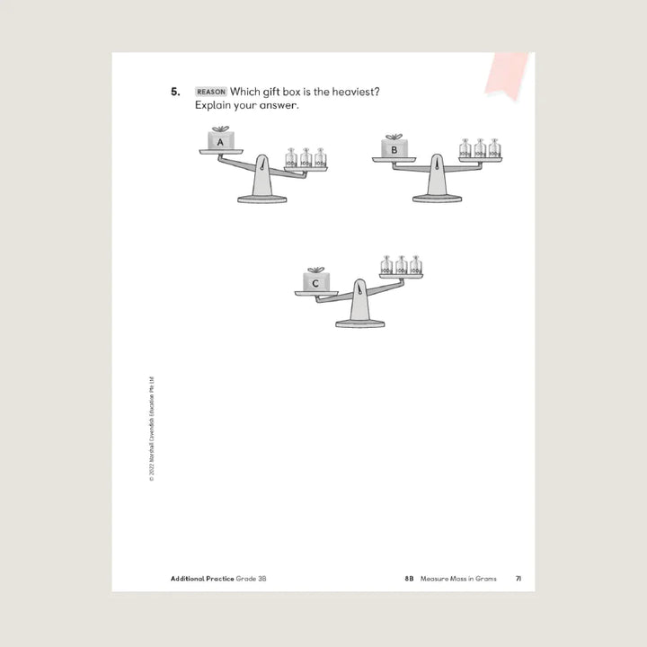 Singapore Math Primary Mathematics Additional Practice 3B