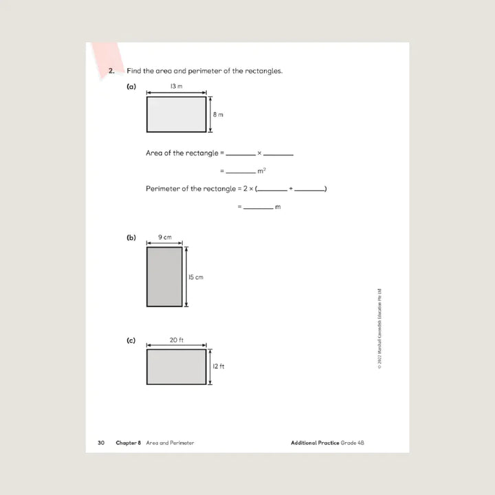 Singapore Math Primary Mathematics Additional Practice 4B