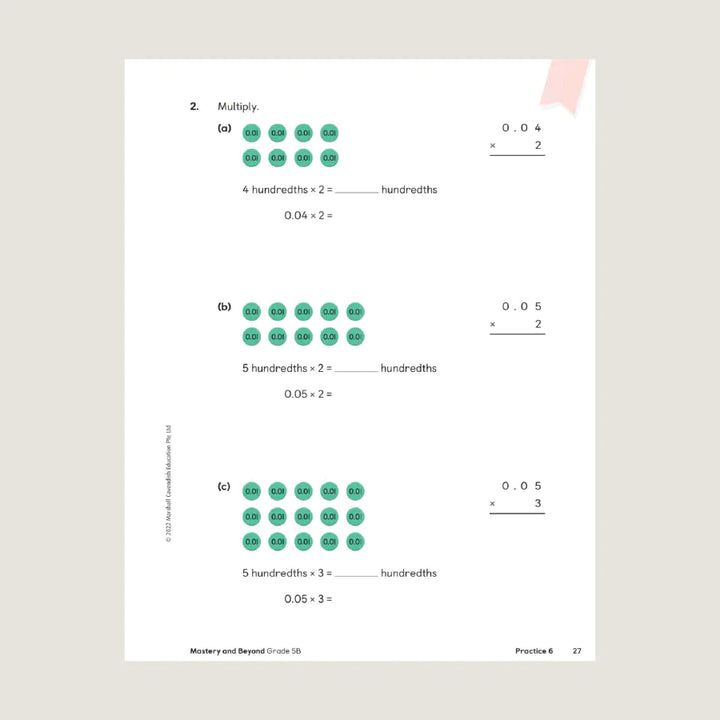 Singapore Math - Primary Mathematics Mastery and Beyond 5B
