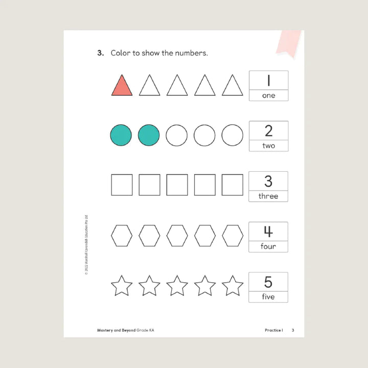 Singapore Math - Primary Mathematics Mastery and Beyond  KA