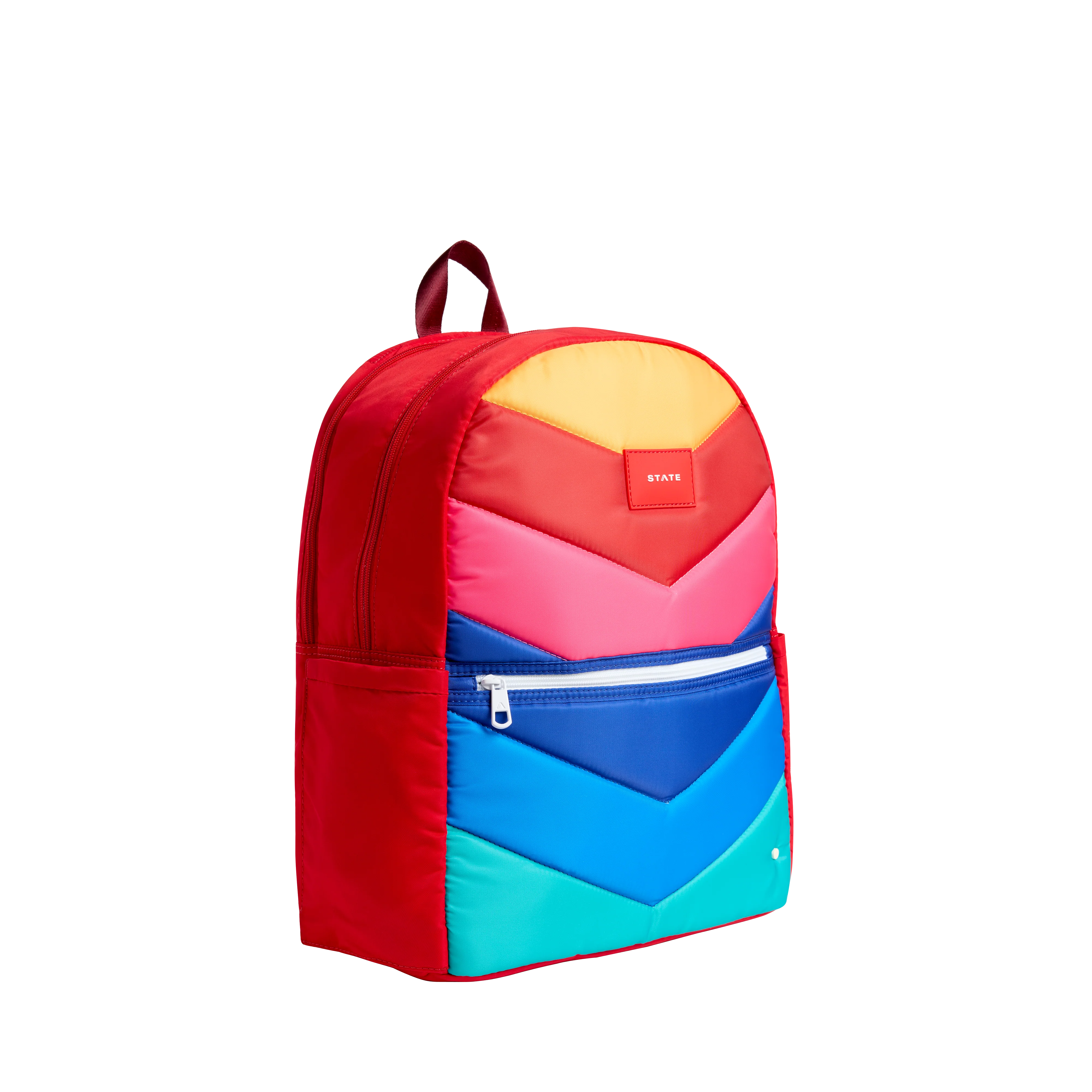 State Bags Kane Kids Double Pocket Large Backpack - RAINBOW State Bags Kane Kids Double Pocket Large Backpack - RAINBOW