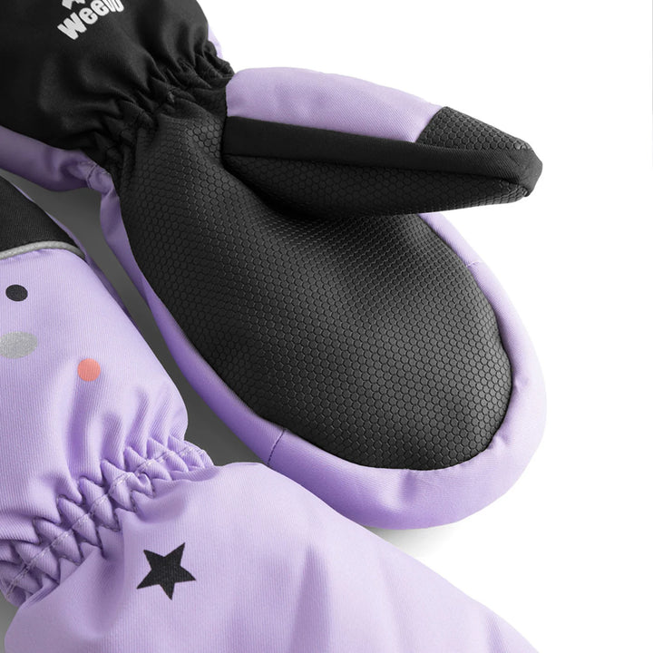WeeDo Kids UNIDO Lila Mittens