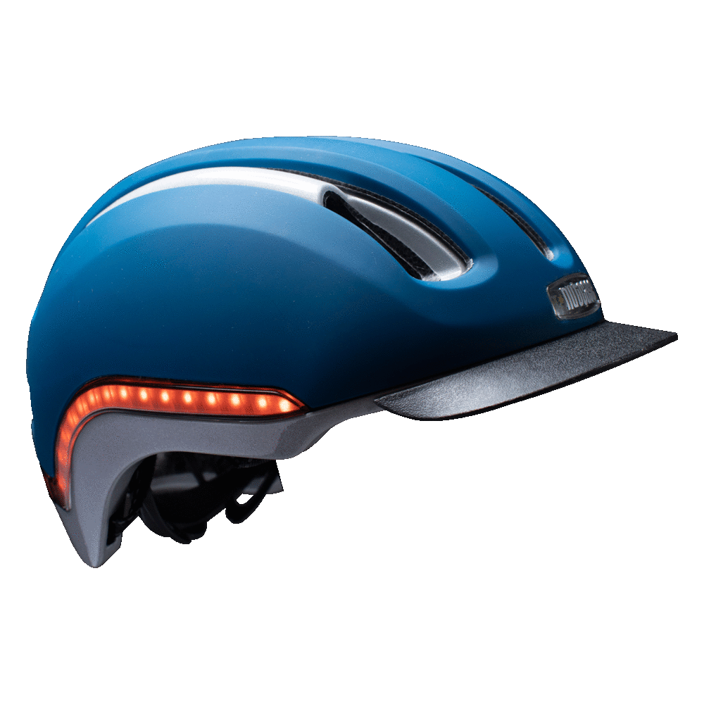Nutcase Vio Navy Matte Helmet w/MIPS & LED Light (VIO COMMUTE) – Mom Loves Me Children Boutique
