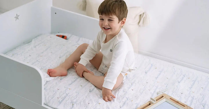 Nest Designs Cotton Fitted Twin Sheet - Surf's Up 193x99cm