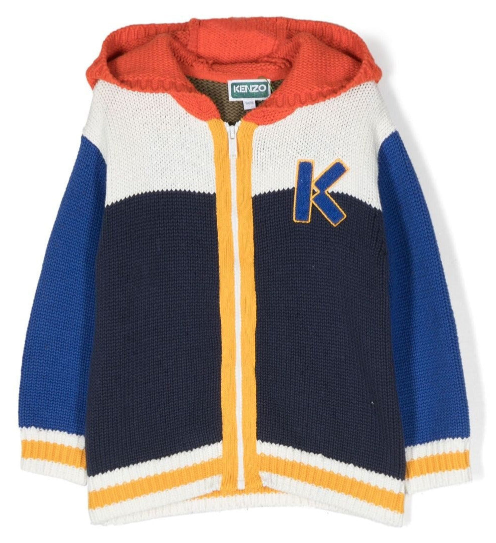 Kenzo Kids Zip Up Hooded Sweater