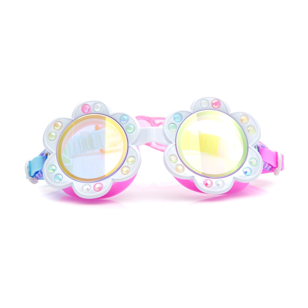 Bling2o Kids Dandi Flower Swim Goggle - Blanch Blossom 6Y+
