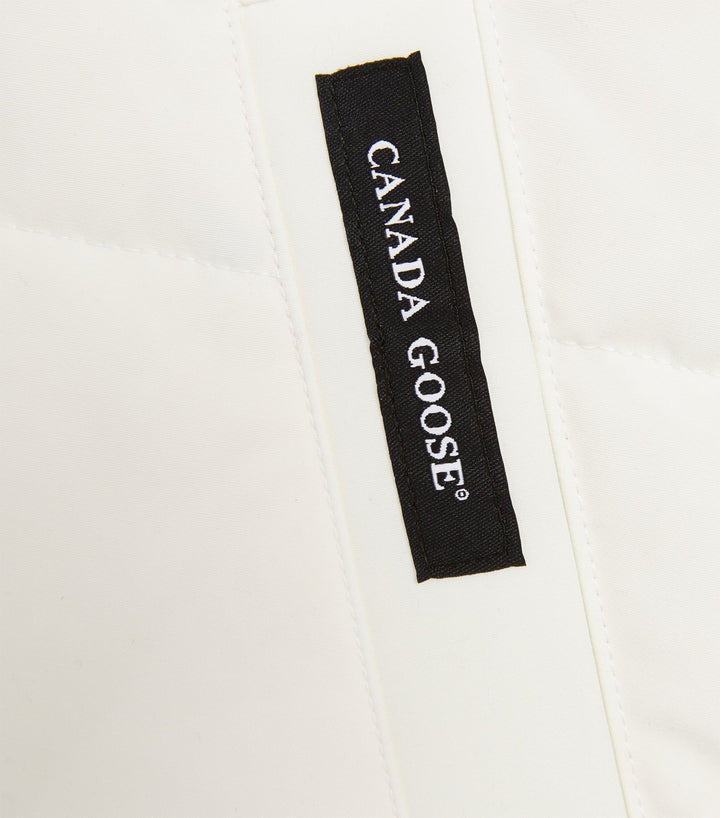 Canada Goose Kids Youth 4554Y Vanier Down Vest - White