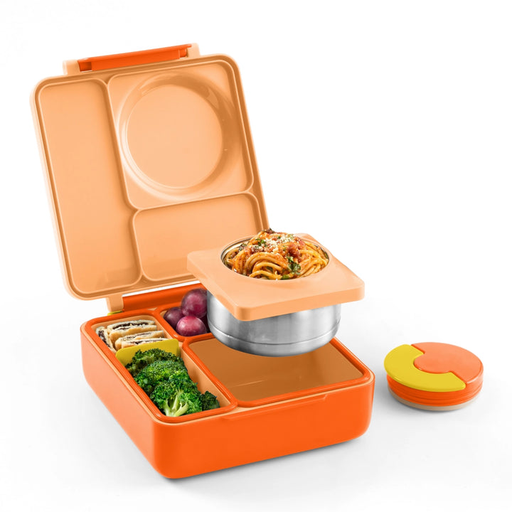 OmieBox Lunch Box - Poppy Orange 3-7Y