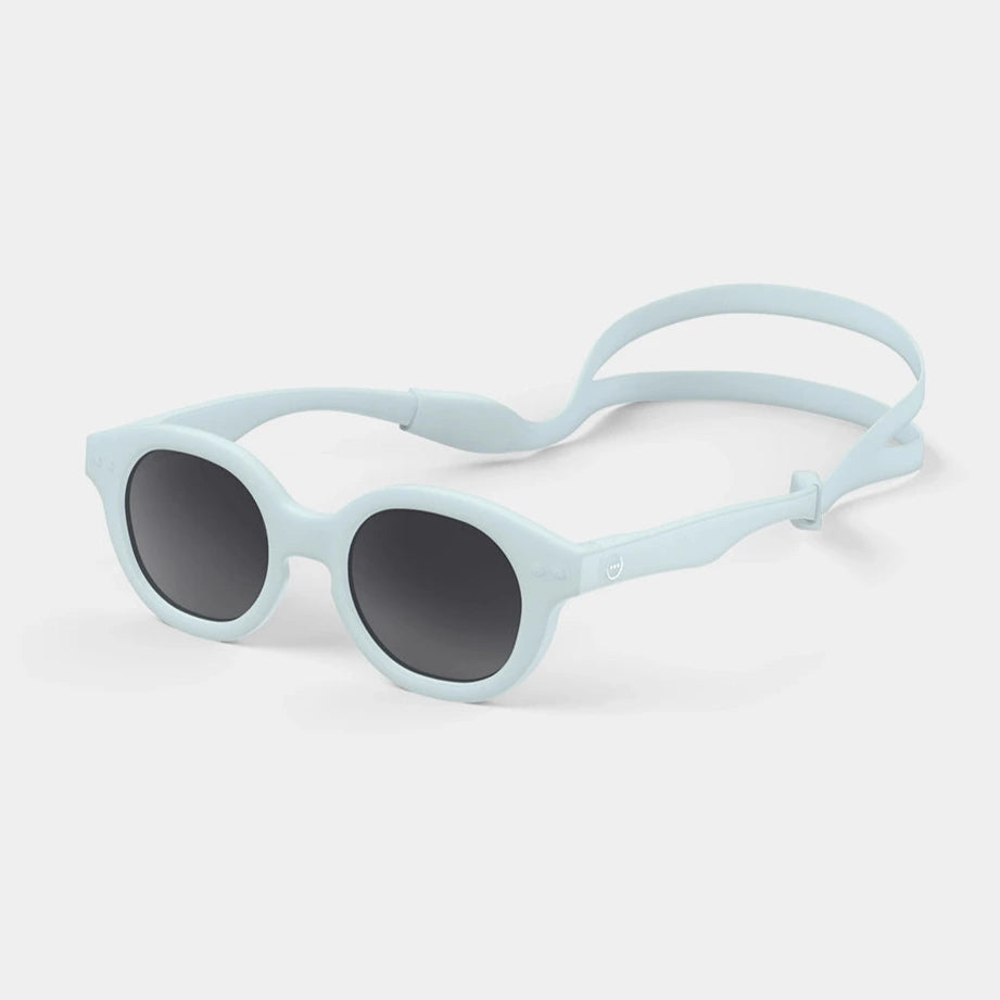 IZIPIZI PARIS Kids Polarized Sunglasses in Square #C - Sweet Blue