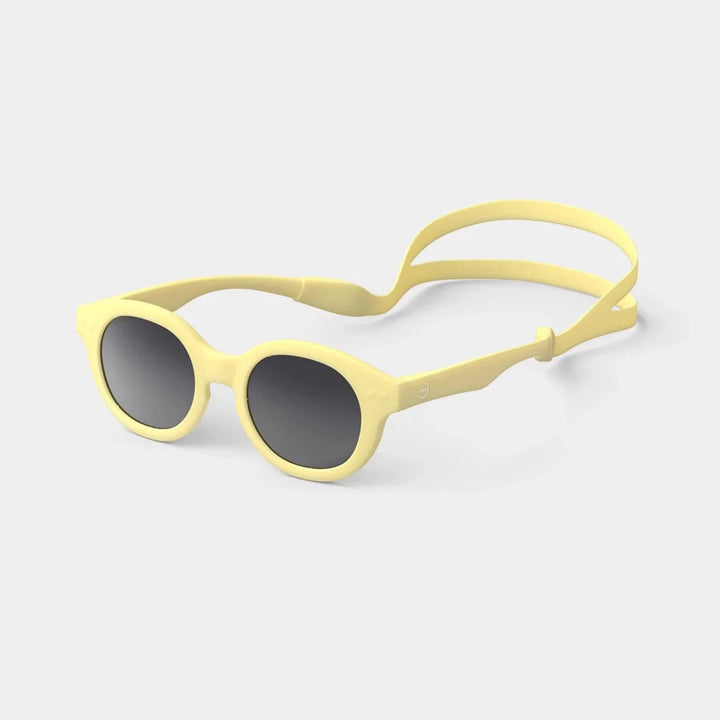 IZIPIZI PARIS Kids Polarized Sunglasses in Square #C - Lemonade